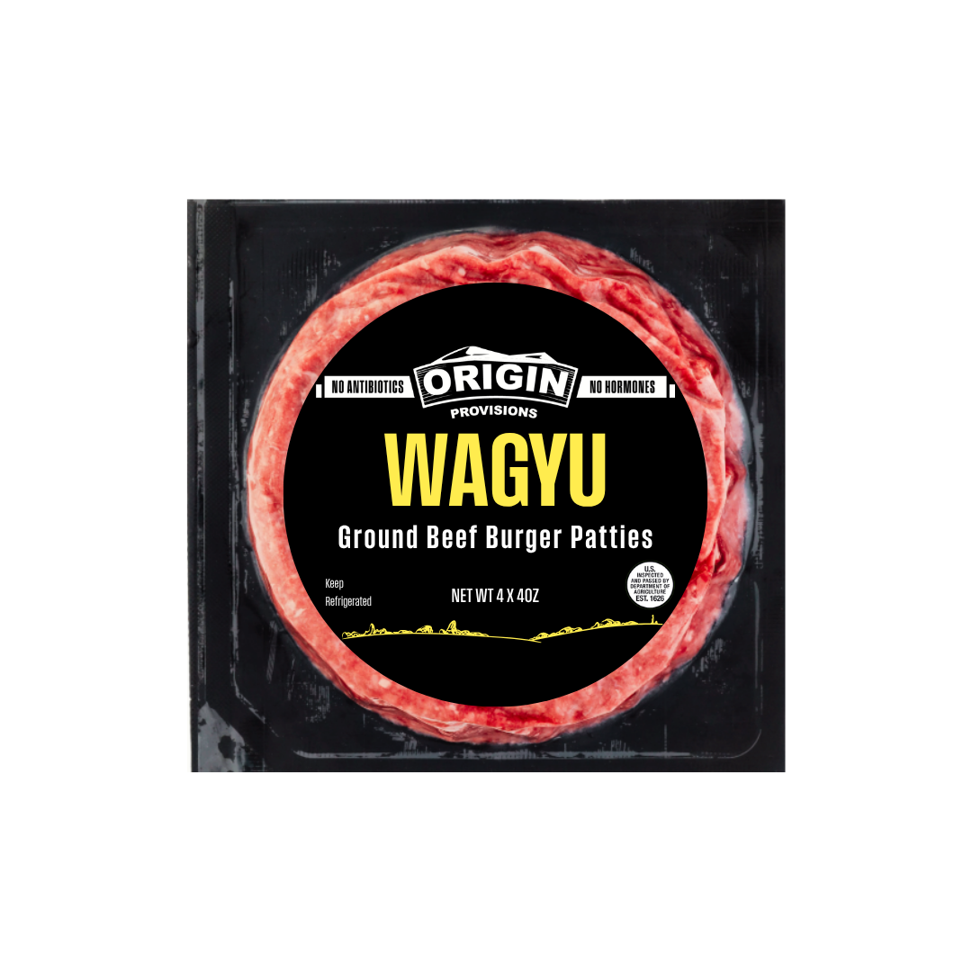 12 Unit Case - Australian Wagyu 4x4oz Ground Burger Patties